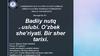 Badiiy nutq z uslubi. O’zbek she’riyati. Bir sher tarixi