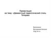 «Девиантный педагогический стиль: Тетерев»