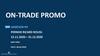 On-trade promo