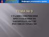 Стадии совершения преступления по законодательству России и стран СНГ