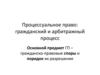 Процессуальное право: гражданский и арбитражный процесс