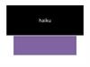 Haiku