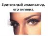 Зрительный анализатор. Его гигиена