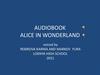 Audiobook Аlice in wonderland