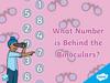 What Number is Behind the Binoculars?