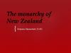 The monarchy of New Zealand