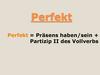 Perfekt
