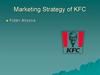 Marketing Strategy of KFC