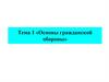 Основы гражданской обороны. Тема 1