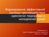 Формирование эффективной системы противодействия идеологии терроризма в молодежной среде