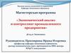 Экономический анализ и контроллинг промышленного предприятия