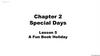 Special Days. Lesson 5. A Fun Book Holiday