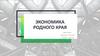 Экономика родного края - г. Щелково