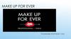 Make up for ever