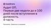 Аудит ОП. Первые две недели до и 100 дней после вступления в должность. 4-часть