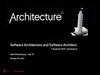 Software Architecture and Software Architect T-Systems RUS. JavaSchool