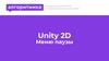 Международная школа программирования для детей. Unity 2D
