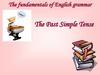 Past simple tense