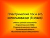 Электрический ток и его использование. 8 класс