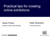 Practical tips for creating online exhibitions