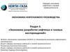 Экономика разработки нефтяных и газовых месторождений