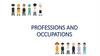 Professions and occupations