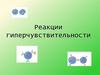 Аллергия. Реакции гиперчувствительности