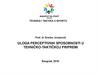 Uloga perceptivnih sposobnosti u tehničko-taktičkoj pripremi