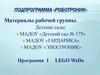 Подпрограмма «роботроник». Материалы рабочей группы. Вездеход