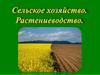 Растиниеводство