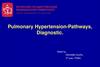 Pulmonary Hypertension-Pathways, Diagnostic