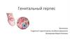 Генитальный герпес