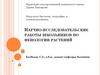 Научно-исследовательские работы школьников по фенологии растений