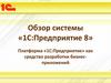 Платформа «1С:Предприятие» как средство разработки бизнес-приложений