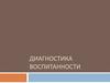 Диагностика воспитанности