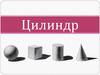 Цилиндр. 4 класс
