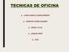 Tecnicas de oficina