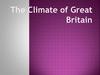 The Climate of Great Britain