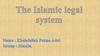 Islamic Legal System