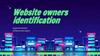 Website owners identification