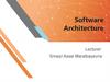 Software. Architecture