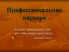 Профессиональная карьера