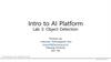 Intro to AI Platform