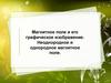 Магнитное поле и его графическое изображение. Неоднородное и однородное магнитное поле