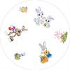 Easter dobble bunnies. Game