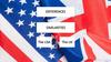 Differences and similarities between the USA the UK