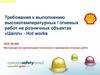 Требования к выполнению высокотемпературных / огневых работ на розничных объектах «Шелл» - Hot works