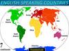 English speaking countries