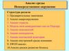 Анализ среды. Непосредственное окружение