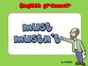 Must mustn't